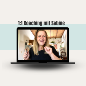 90 Minuten 1:1 Coaching mit Sabine